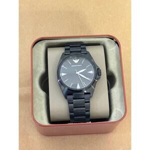 Emporio Armani Nicola AR11257 Men's Watch With Black Dial